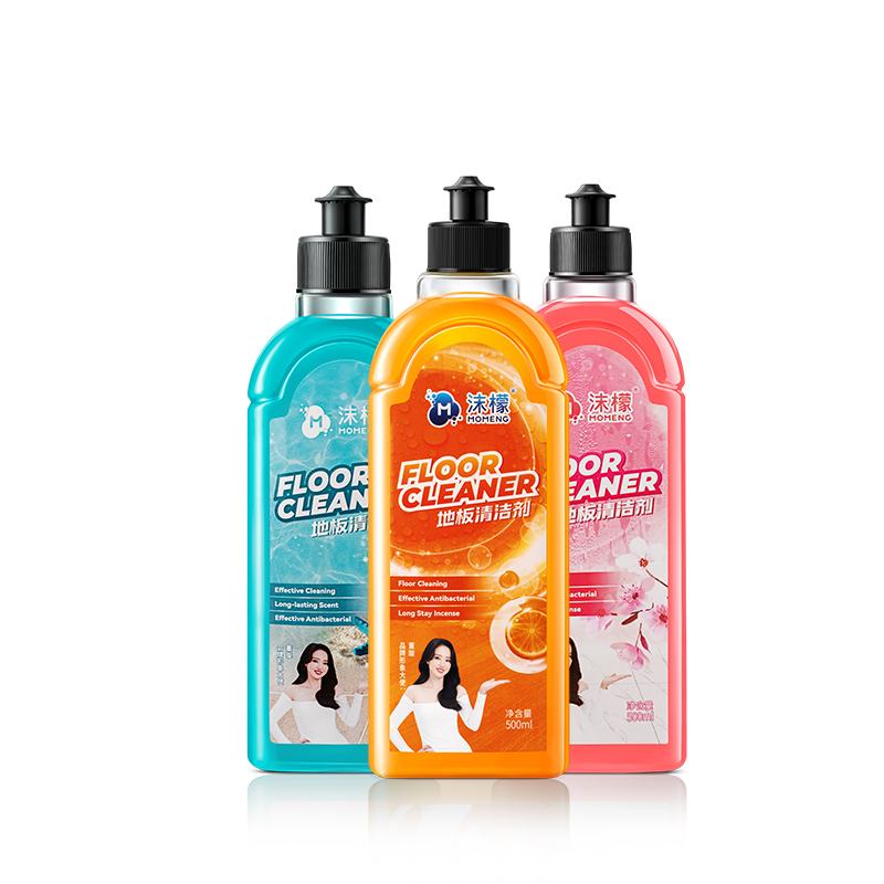 沫檬 地板清洁剂 500ml*3 养护除菌 混色（单位：组）