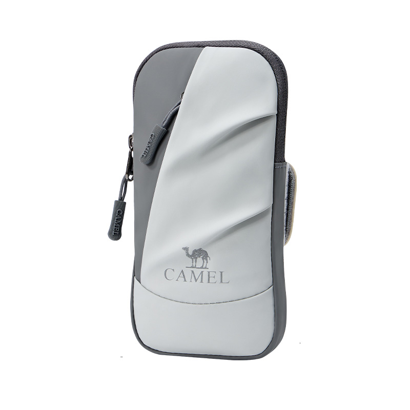 骆驼（CAMEL） 574C635602 重量约64g 户外运动骑行臂包  海盐灰（单位：个）