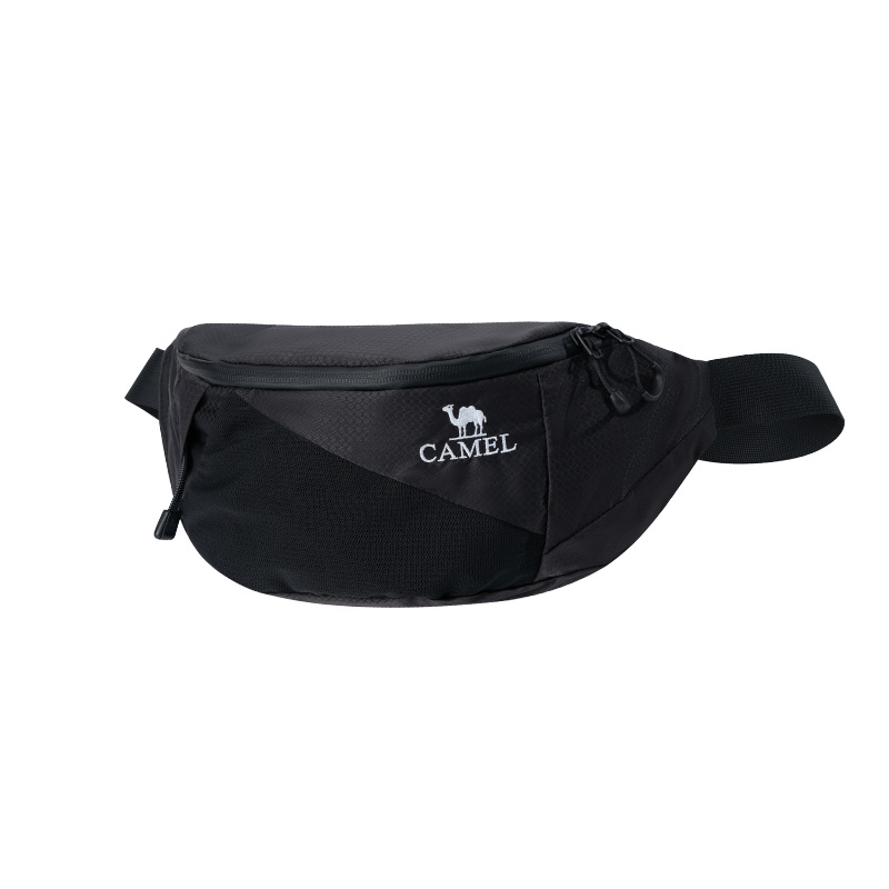 骆驼（CAMEL） 575B673030 重量约197克 户外多功能运动腰包  幻影黑（单位：个）