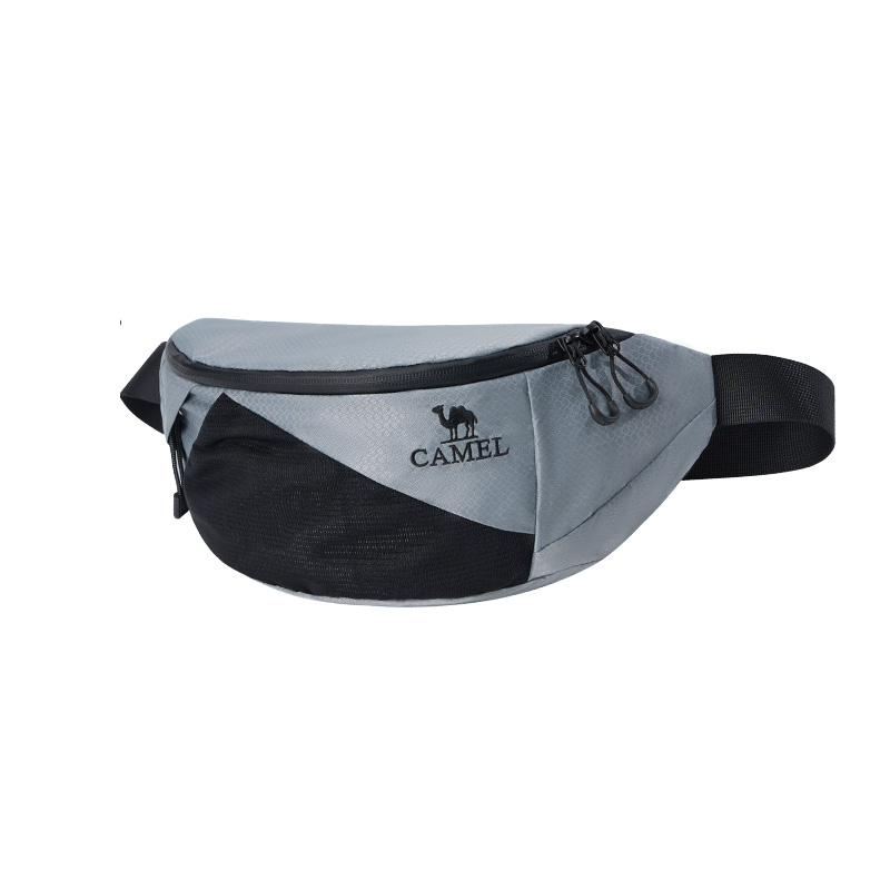 骆驼（CAMEL） 575B673030 重量约197克 户外多功能运动腰包 冰川灰（单位：个）
