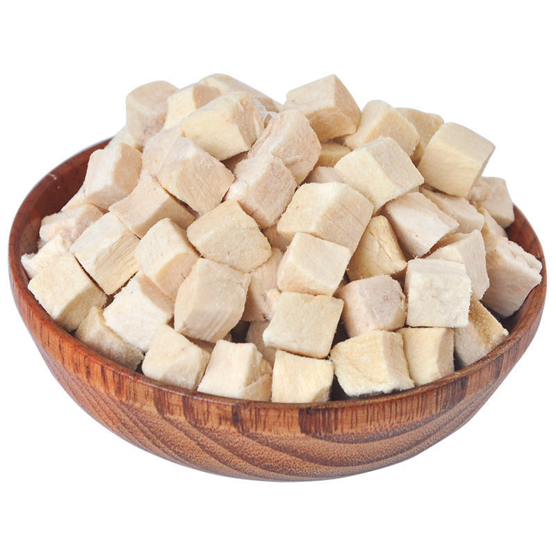 灵宠物语 猫狗零食 鸡肉味500g*1桶 营养美味纯肉粒 花香型（单位：桶）