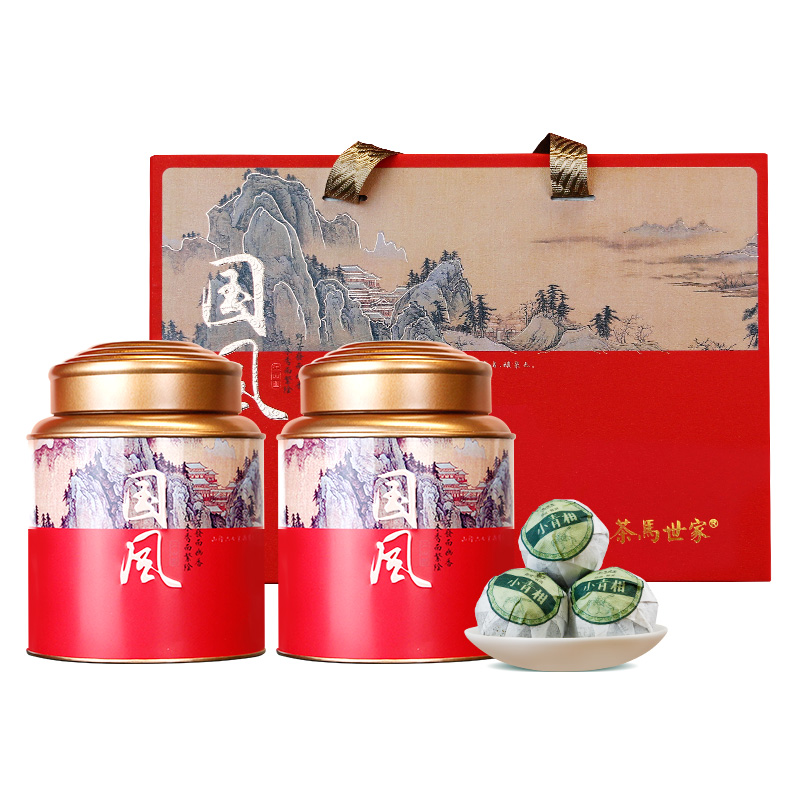 茶马世家 新会小青柑 300g 新会小青柑 红色（单位：盒）