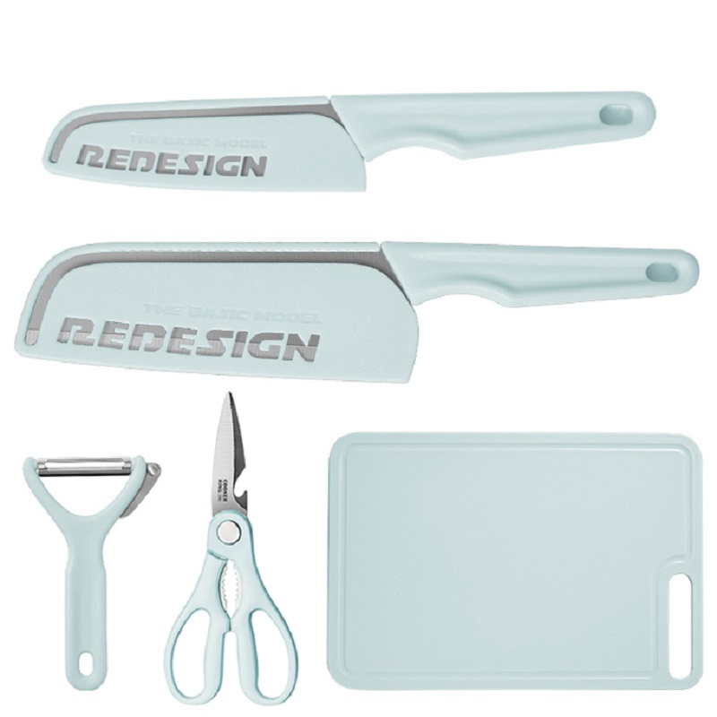 炊大皇 TZ12 五件套 蔚蓝刀具 尼加拉蓝（单位：套）