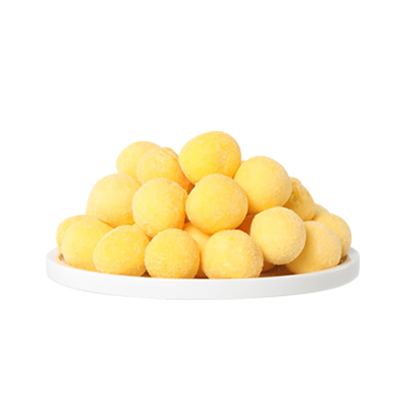 灵宠物语 猫狗零食 鹌鹑蛋黄味100g*2袋 营养美味酥脆爽口冻干 鹅仔黄（单位：组）