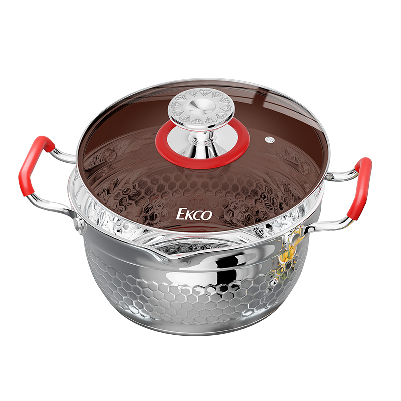 EKCO EK-XS20ZX/KZ 20CM 新式雪平锅 白色（单位：个）