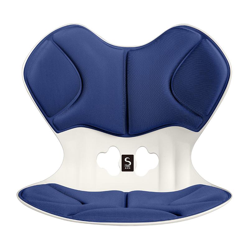 思菲其 S23 1.3kg*1个 牛角款护腰坐垫靠背  运动蓝（单位：个）