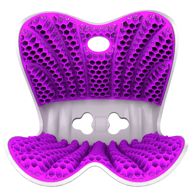 思菲其 S016N 1.8kg*1个 TPE护腰坐垫靠背 暗夜紫（单位：个）