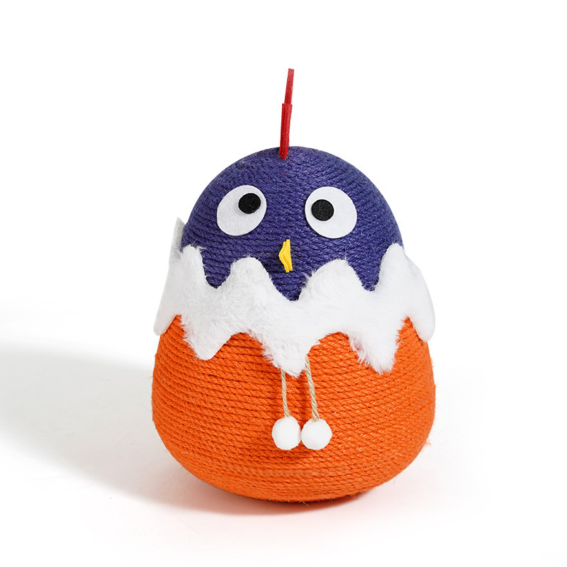 灵宠物语 猫抓板 25cm*21cm*29.5cm 磨牙磨爪不掉屑 炫橙色（单位：个）