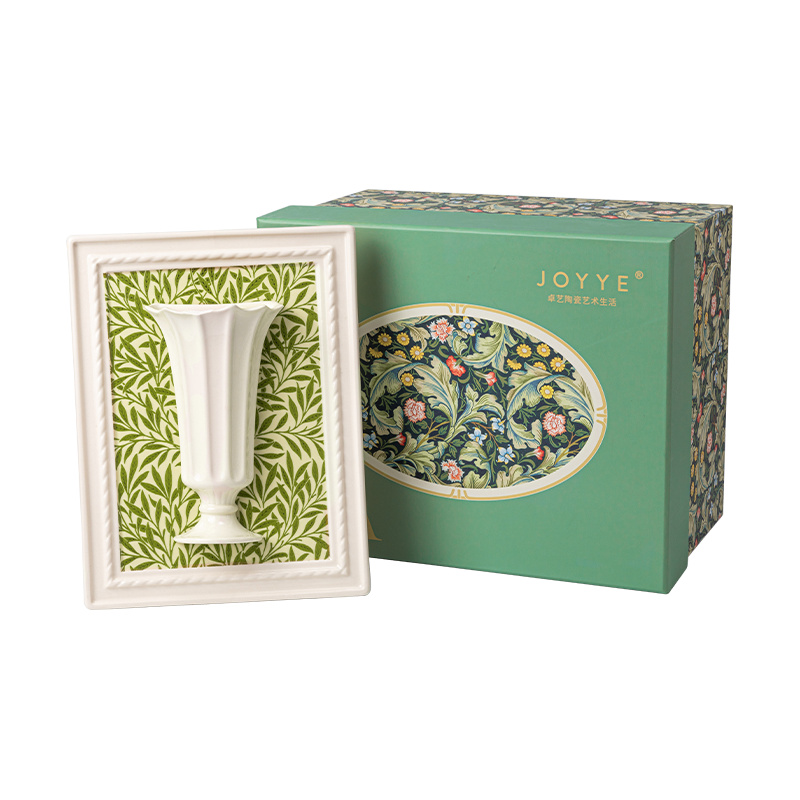 JOYYE 单品威廉&middot;莫里斯画框花器 20*26*11.5cm 花瓶 柳枝（单位：个）