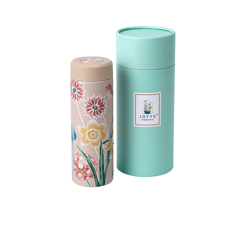 JOYYE 陶花缘保温杯 200ml 高温陶瓷内胆  粉黛娉婷（单位：个）