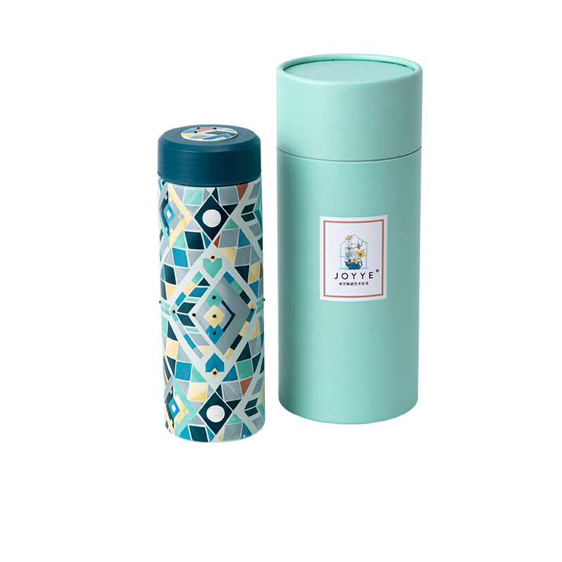 JOYYE 陶花缘保温杯 200ml 高温陶瓷内胆  自由之光（单位：个）