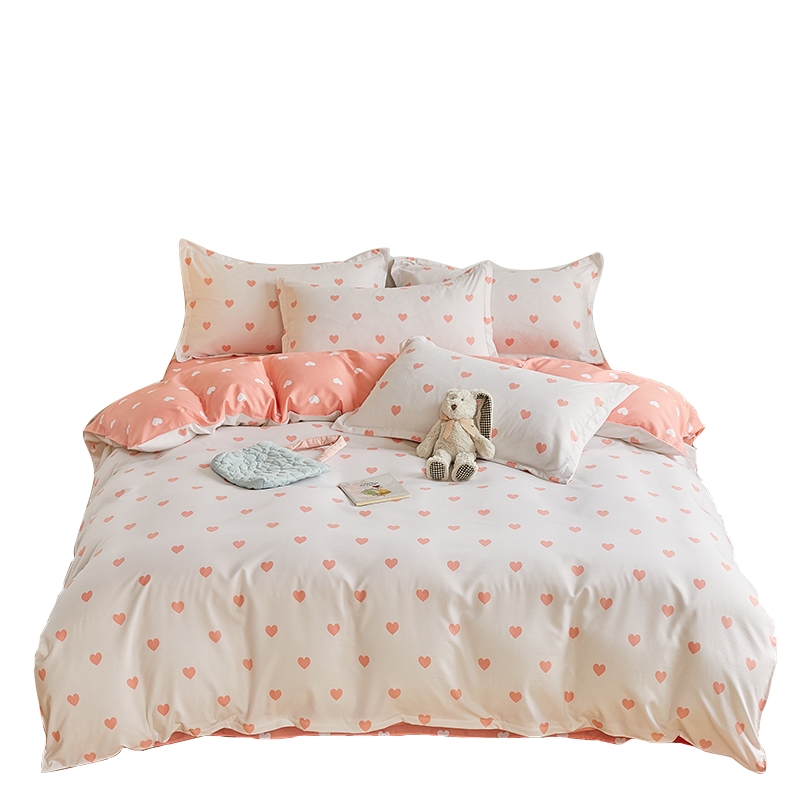罗曼罗兰（ROMROL） 四件套 甜心R-luh005 200*230CM 粉色（单位：套）