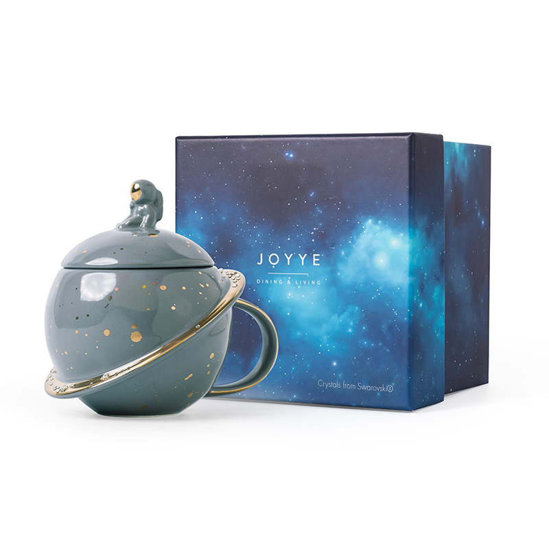 JOYYE 星球杯 单品星际逐梦杯（宇航员） 350ML 亮灰（单位：个）