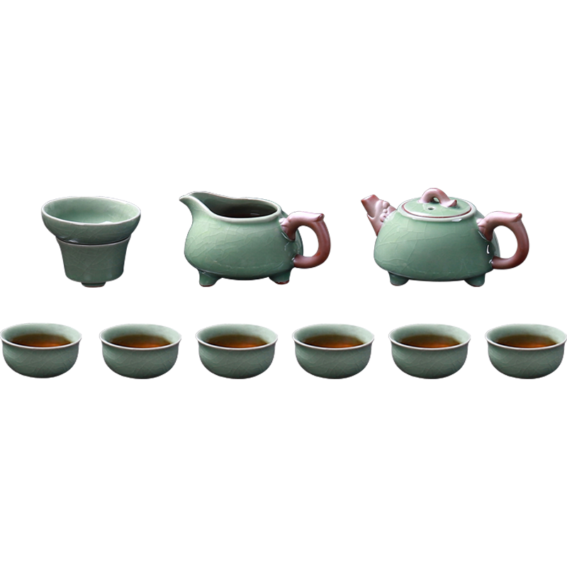 八方礼 GY2016-1哥窑鼎盛辉煌 10入 茶具套装 哥窑（单位：套）