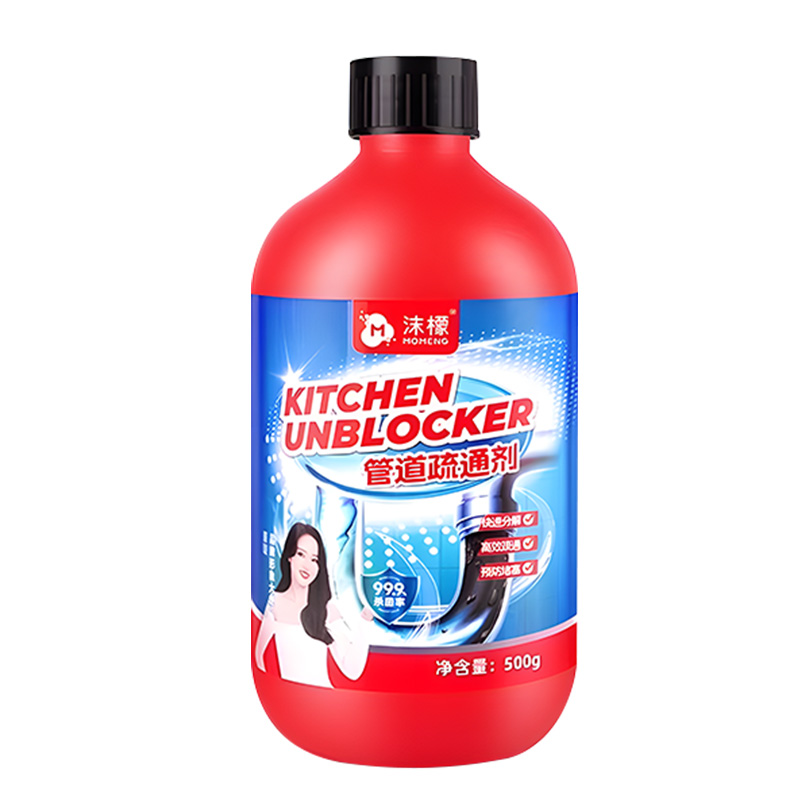 沫檬 管道疏通剂 500g 强力溶解 红色（单位：瓶）