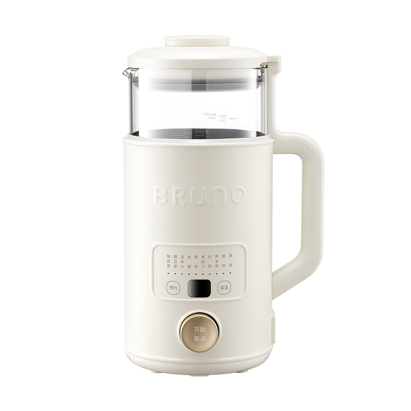 BRUNO BZK-PBJ03 1.2L（不含茶漏） 豆浆破壁机 白色（单位：个）