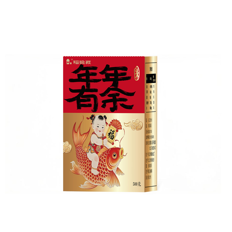 稻梁菽 五常珍珠米米砖 500g（DLS014） 产地直发米粒饱满 枫叶色（单位：包）
