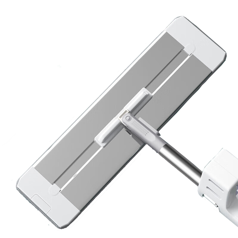 五月花（May Flower） 铝条加固 45cm+2块布 平板拖把 钢琴白（单位：套）