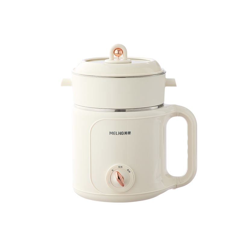 美菱（MeiLing） MT-LY20300 1.8L 多功能双层电煮锅  米白色（单位：台）