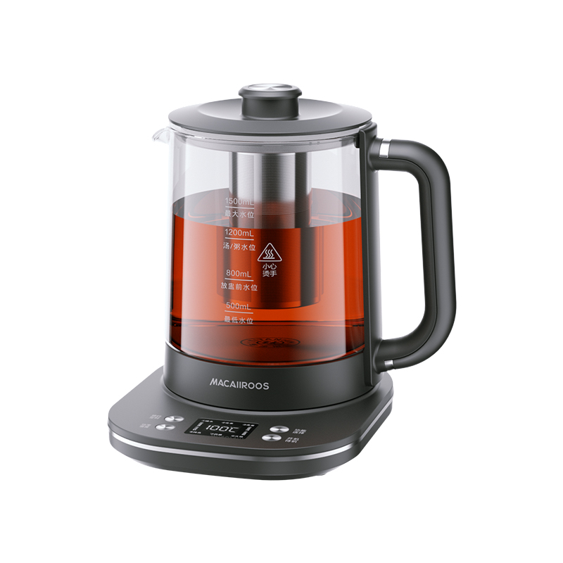 迈卡罗（Macaiiroos） MC-YS1536 1.5L 养生壶 曜石黑（单位：台）