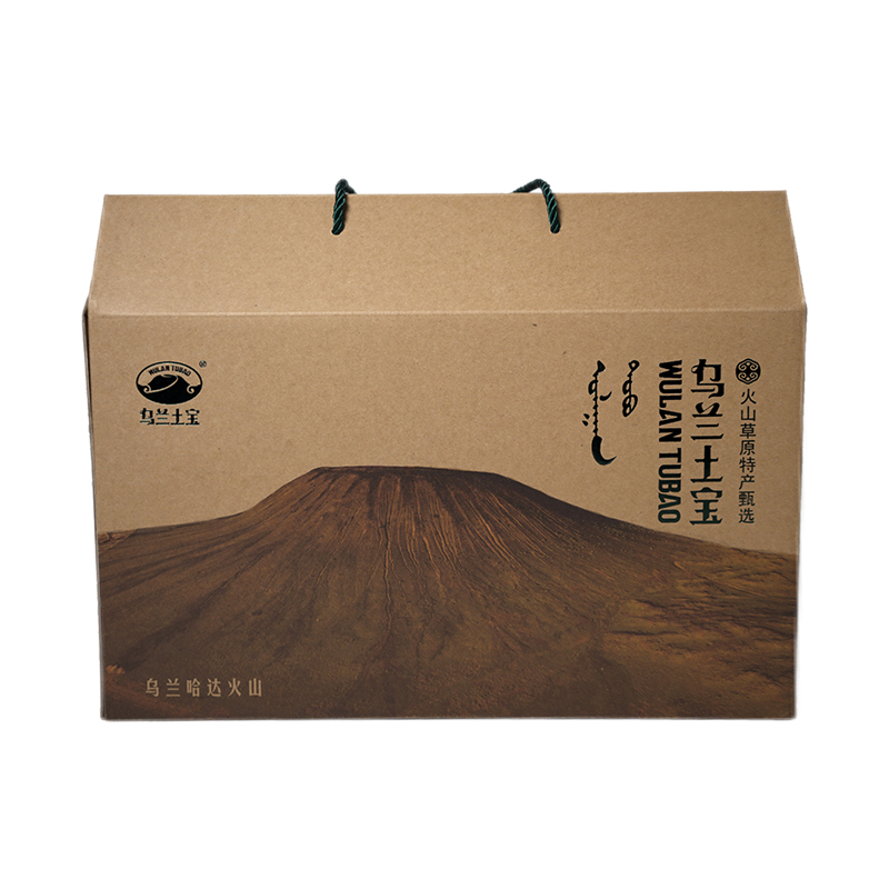 乌兰土宝 杂粮礼提 500g*6罐 内蒙古 香槟色（单位：盒）