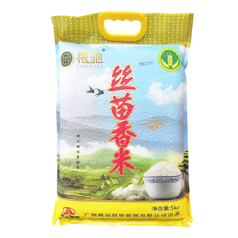 粮驰 GB/T1354 5kg 丝苗香米 白色（单位：包）