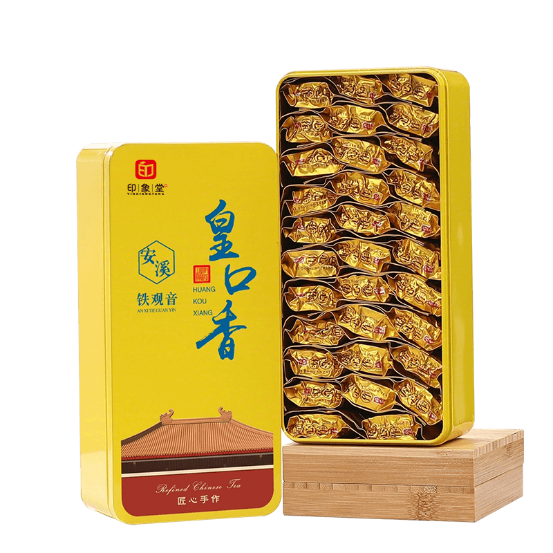 印象堂 皇口香特级安溪铁观音礼盒装 乌龙茶 500克 黄色（单位：盒）
