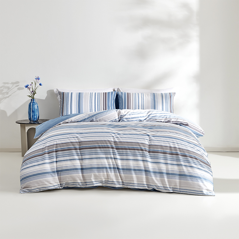 LOVO 悠长假日 200*230cm 全棉四件套 条纹色（单位：套）