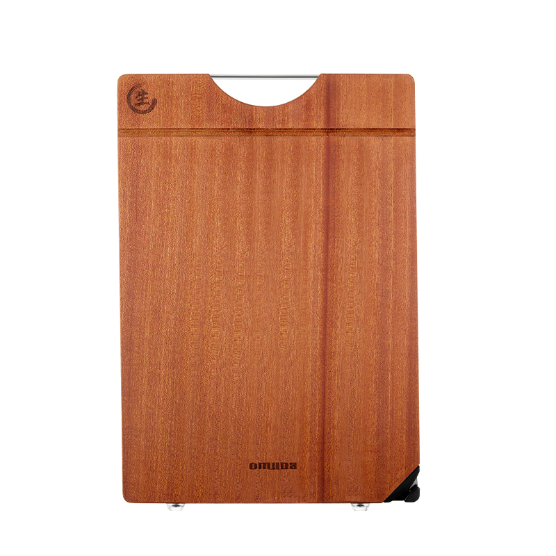 欧美达（omuDa） JDCB01 40*28*2.5 cm 实木整木乌檀木菜板 棕色（单位：个）