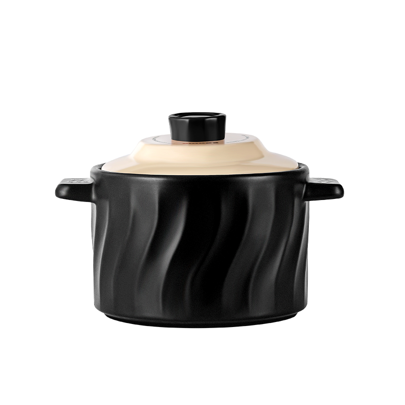 欧美达（omuDa） JDTCB01 4L 高温烧制陶瓷煲 曜石黑（单位：个）