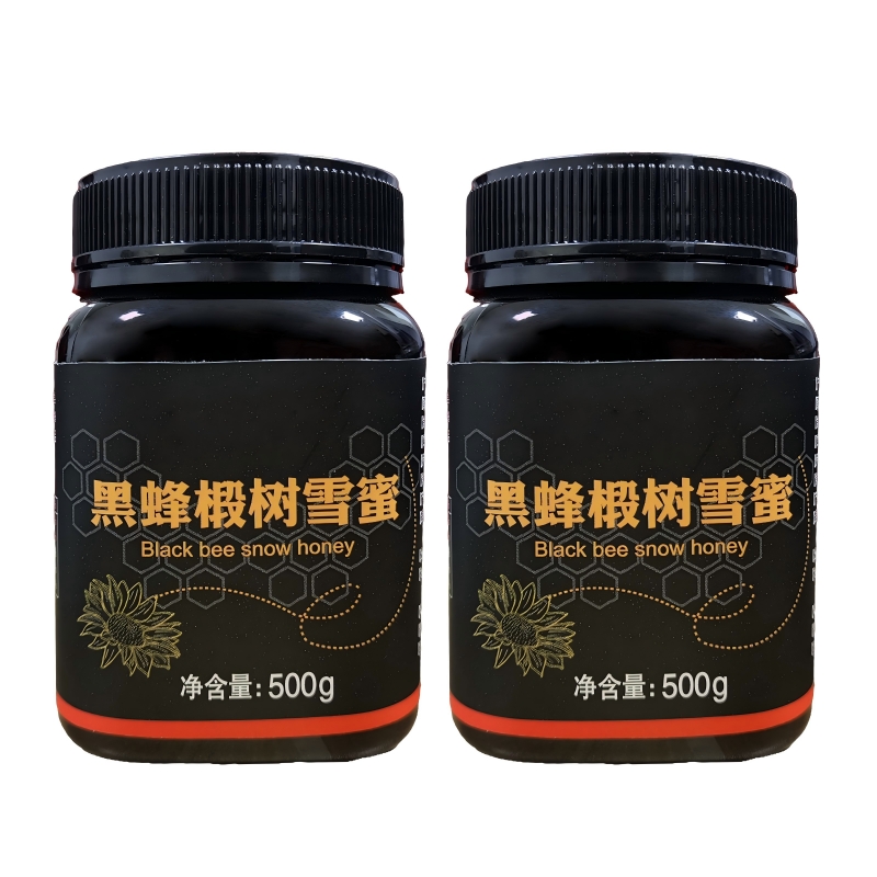 乌兰土宝 黑蜂雪蜜 500g*2瓶 内蒙古 曜石黑（单位：瓶）