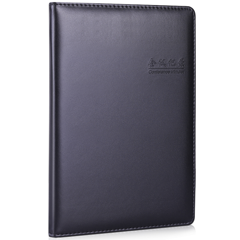 得力(deli) 7950 80张25k 会议记录本  黑色（单位：本）