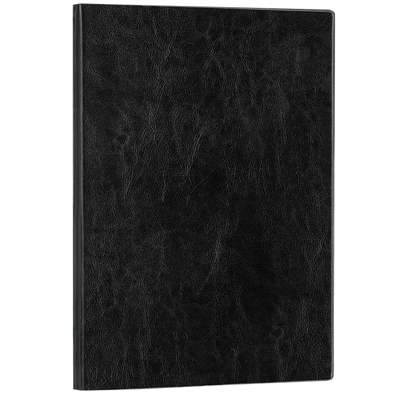 得力(deli) 3185 16K-160张 皮面本 黑色（单位：本）
