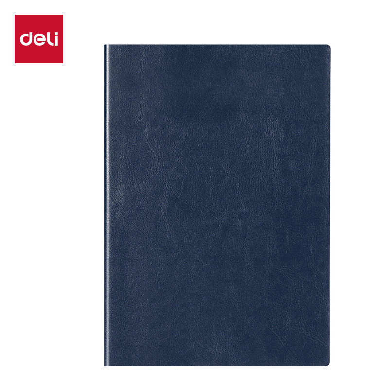 得力(deli) 6900-16 16K-80张 皮面本  蓝色（单位：本）