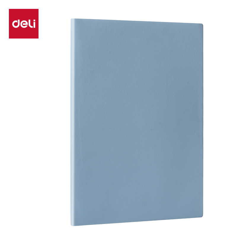 得力(deli) 6910-16 16k-100张 皮面本  蓝色（单位：本）
