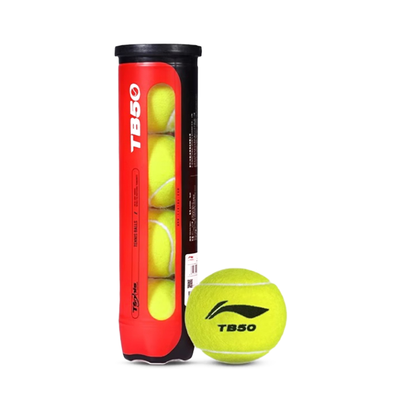  李宁（LI-NING） TB50 4颗装 网球 荧光果酸绿（单位：筒）