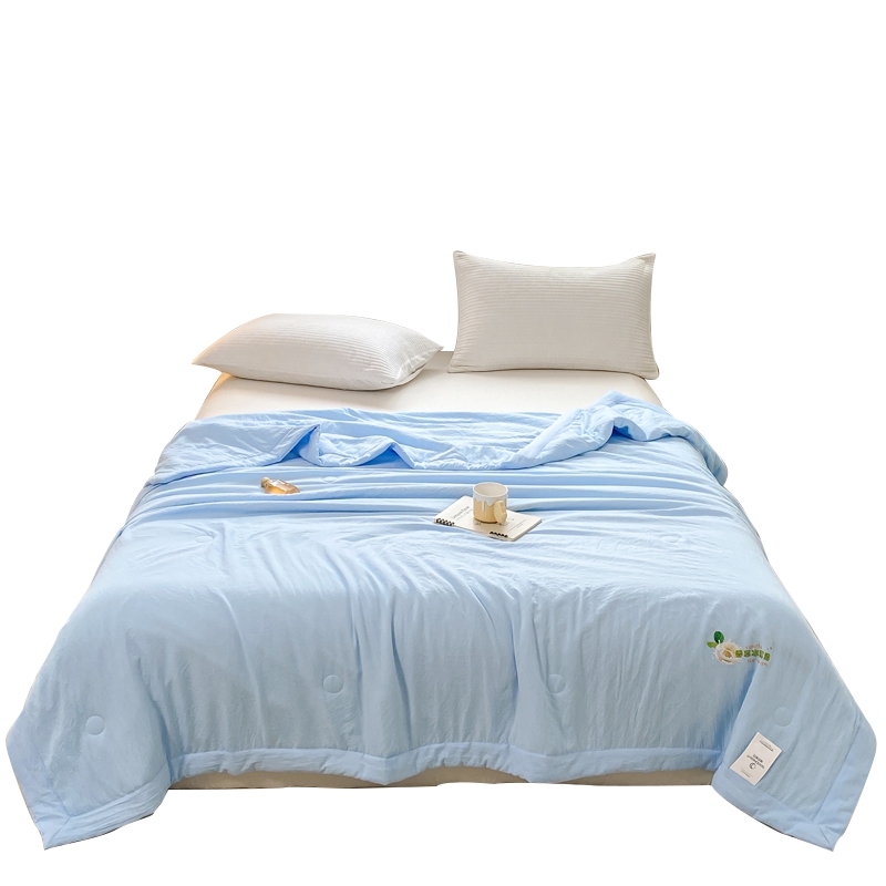 晚安家纺 香香公主 L码200*230cm 香草味抗菌大豆 浅蓝色（单位：床）