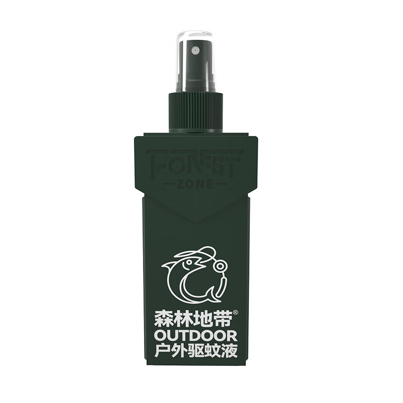 森林地带 15%避蚊胺钓鱼专用款 100ml/瓶*3瓶 驱蚊液 军绿色（单位：组）