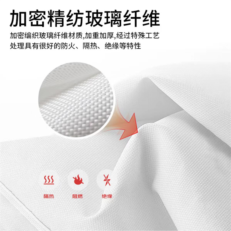 四万公里 SWT0192 灭火毯1.5*1.5 灭火毯  白色（单位：件）