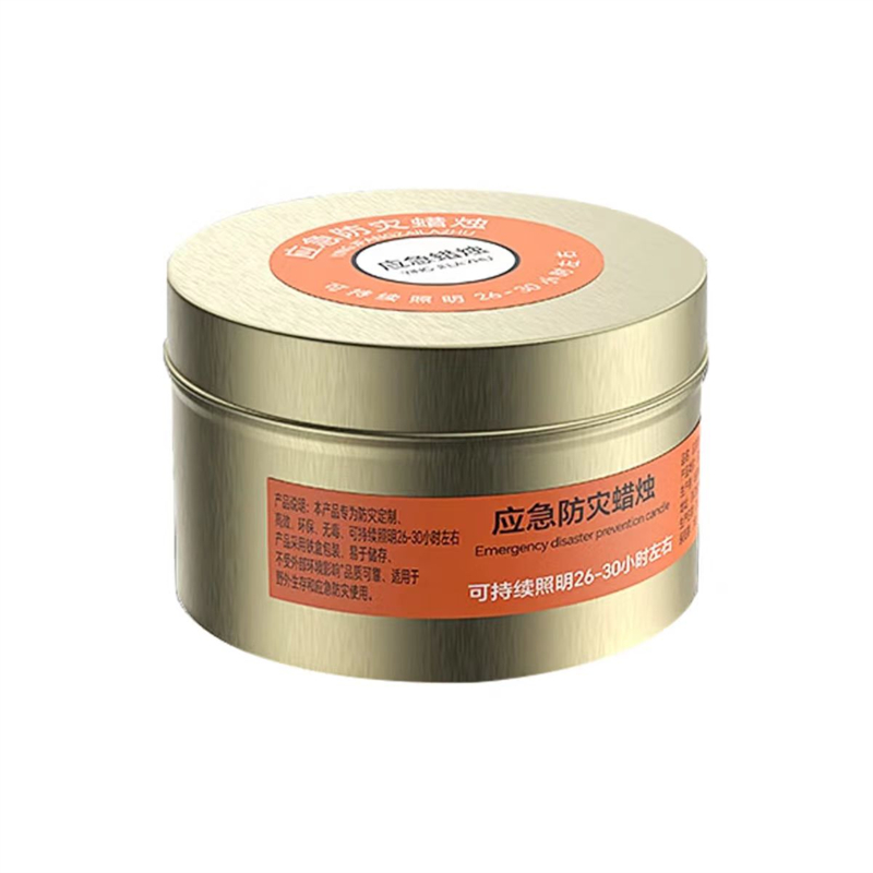 四万公里 SWT0161 3个装80g 应急蜡烛  金色（单位：只）