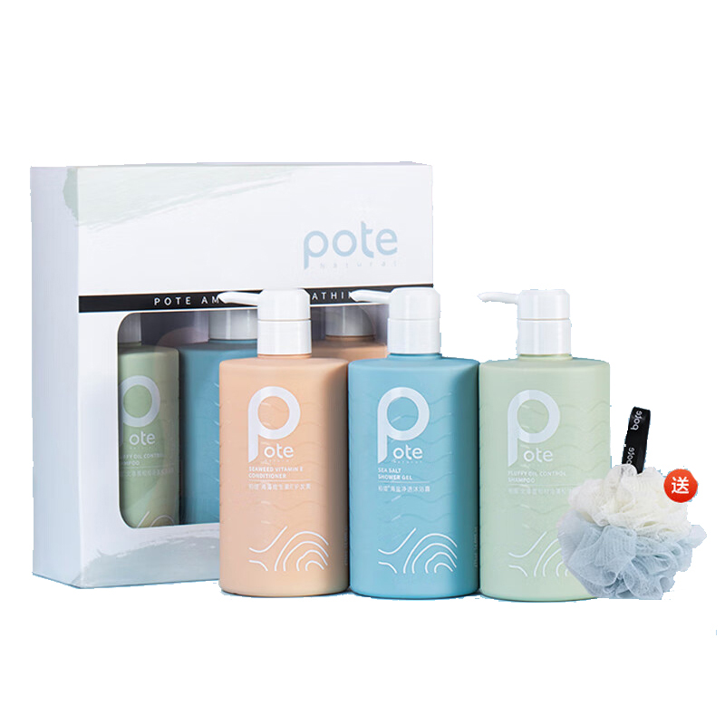 柏缇 家庭装洗护沐浴 家庭装505ml*3/套 洗护套装 混色（单位：套）