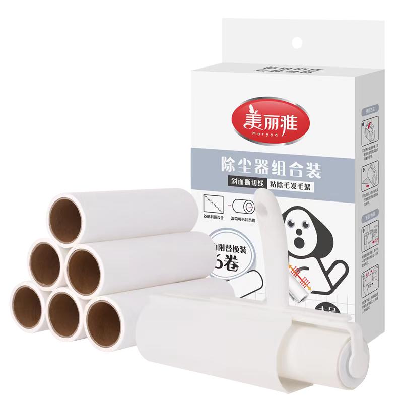 美丽雅（MARYYA） 猫毛清理器 16cm7卷420撕 沾毛神器 白色（单位：套）