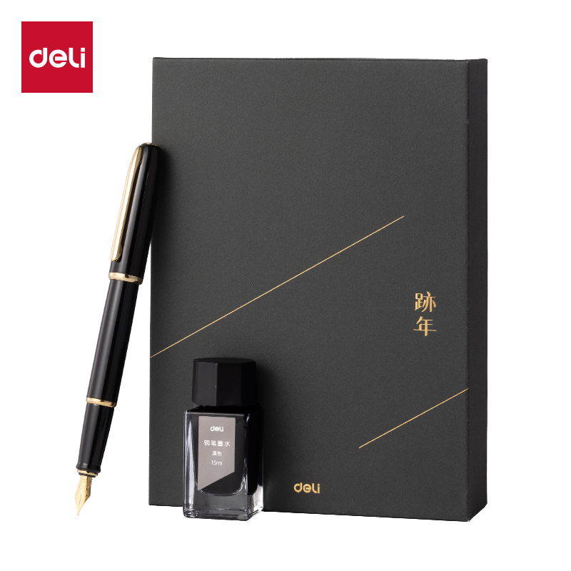得力(deli) A7 1支/盒F明尖 钢笔  漆墨（单位：盒）