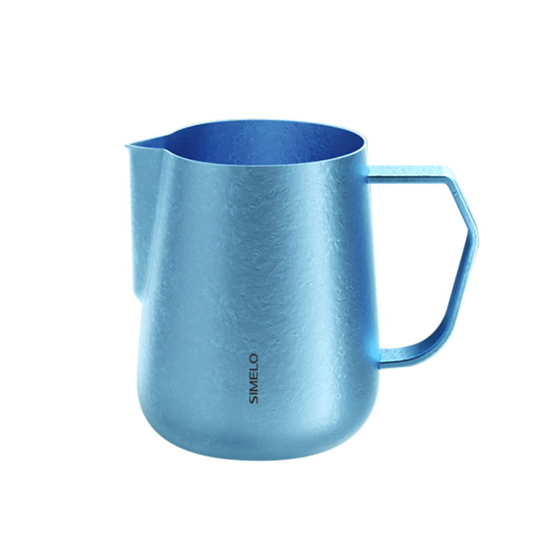 施美乐（SIMELO） 1080 600ml 北欧之选纯钛拉花杯 （翡丽星空）（单位：个）