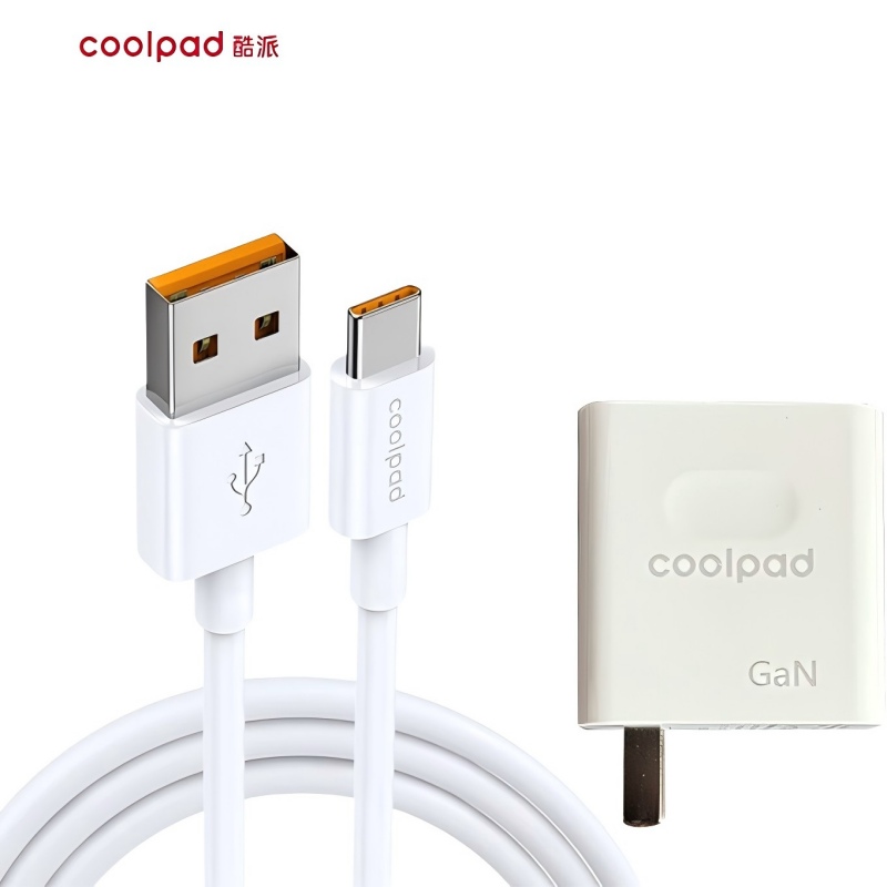 酷派（Coolpad） 正品充电线氮化镓快充线PD套装适配原装  KT22 功率100W 白色（单位：件）