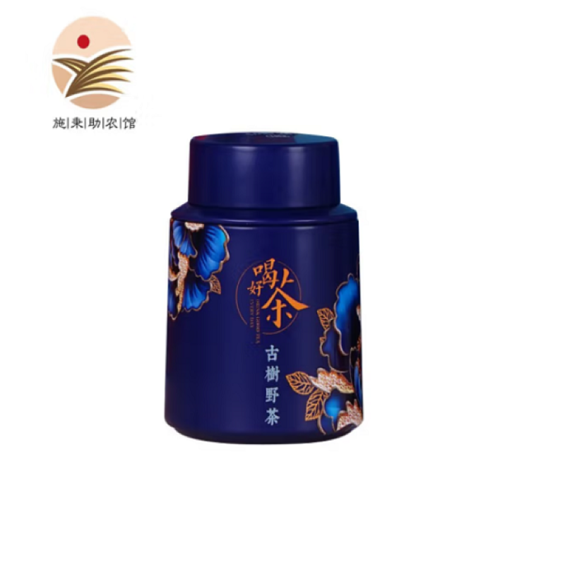 忆野情 野 红茶 100g/罐 古树野茶罐装/袋装 蓝色（单位：罐/袋）