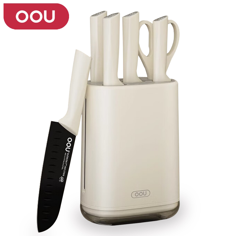 OOU DJ0062W 六件套 鹤Pro刀具套装 象牙色（单位：套）