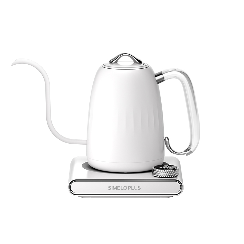 施美乐（SIMELO） 4897 600ml 高阶版智能控温壶 白色手冲壶（单位：套）