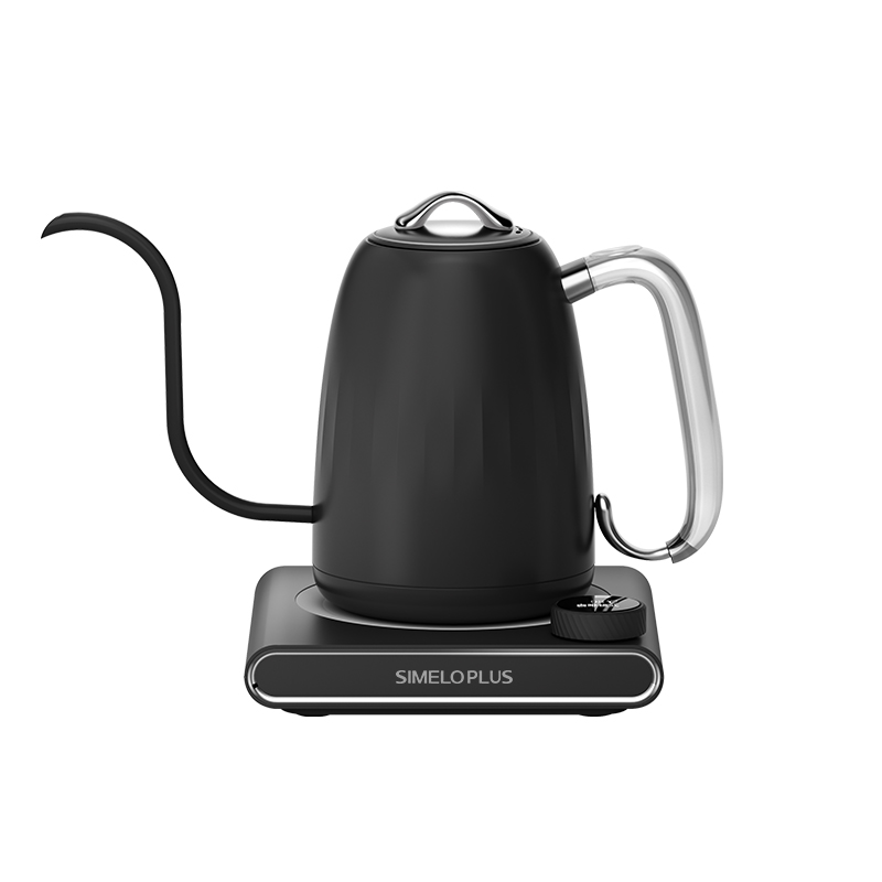 施美乐（SIMELO） 4896 600ml 高阶版智能控温壶 黑色手冲壶（单位：套）