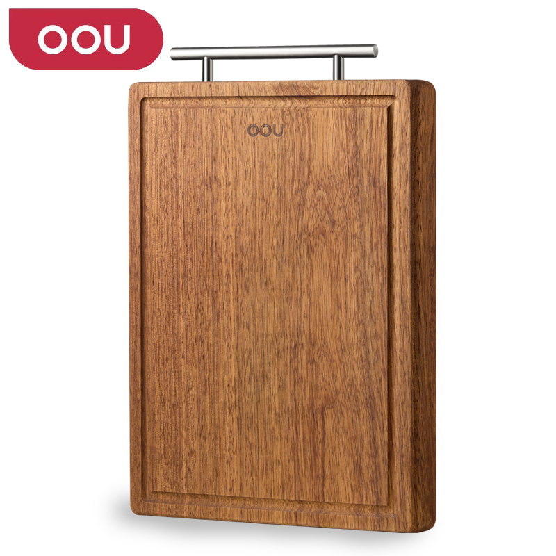 OOU CB0030E W3 43*30*2.5cm 黑金檀木菜板大号 褐色（单位：块）